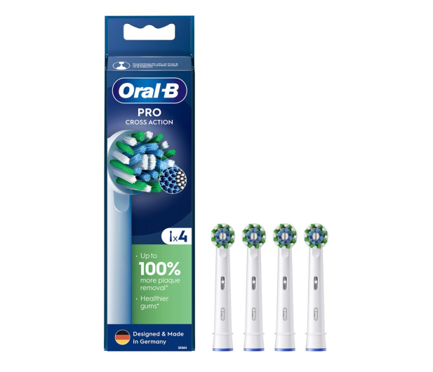 Oral-B Końcówka do szczoteczki ROTARY CrossAction EB50RX-4 (4 szt.) - 1225906 - zdjęcie